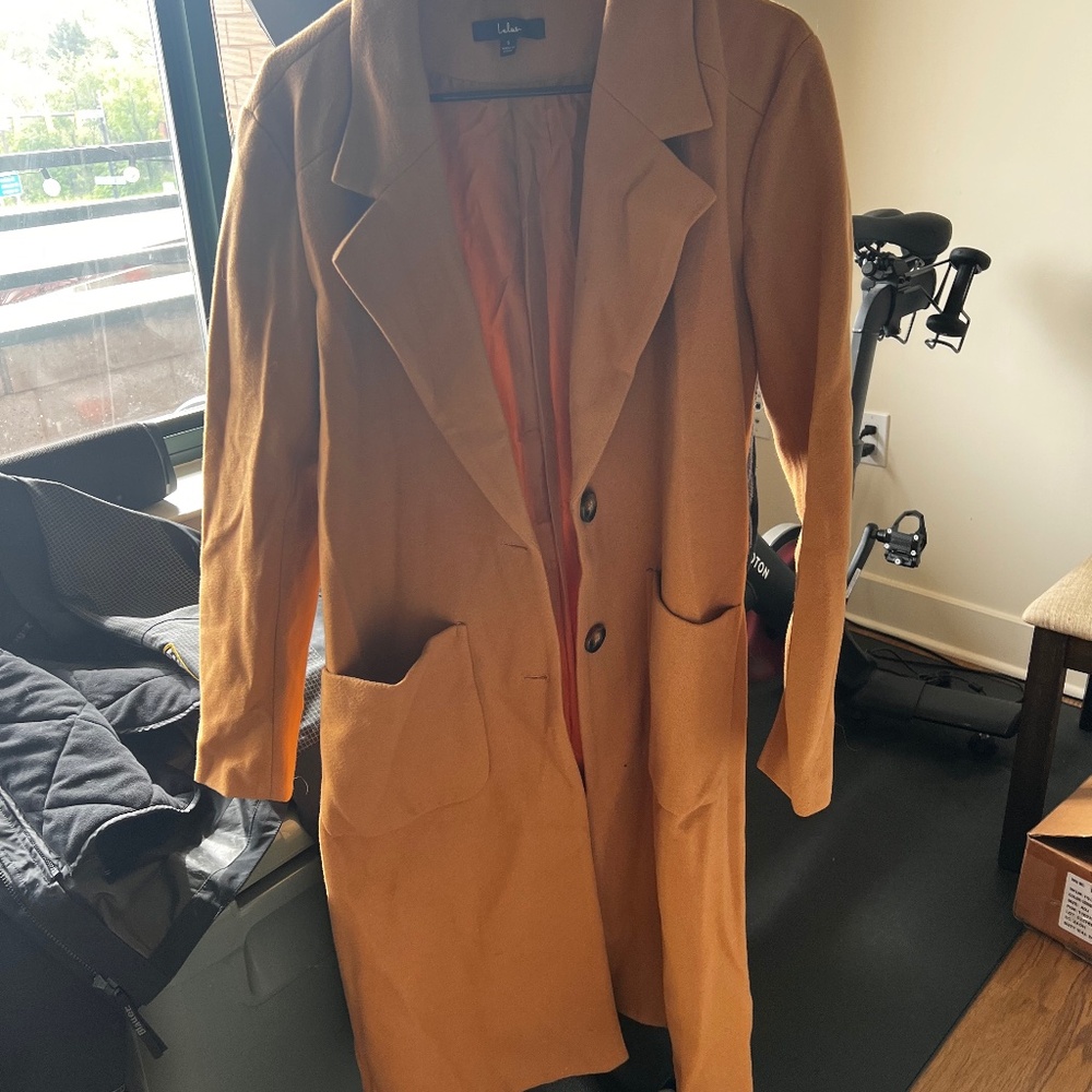Style Squad Tan Long Coat